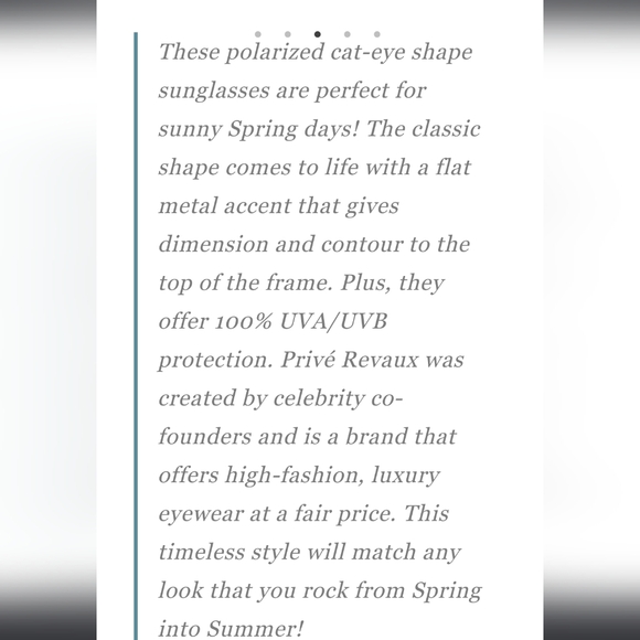 Prive Revaux sunglasses - Picture 7 of 9